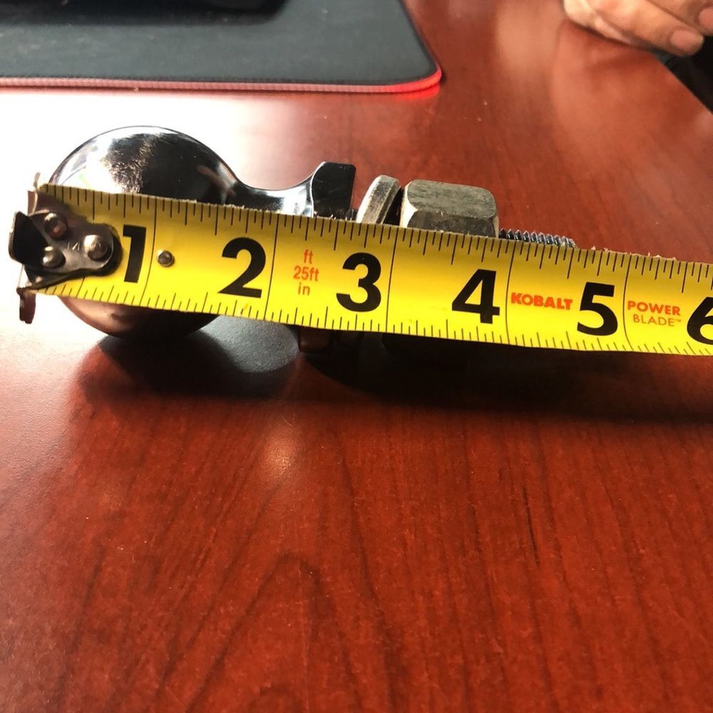 CTp2a 16h Reese chrome color hitch ball and wrench - Picture 6 of 9